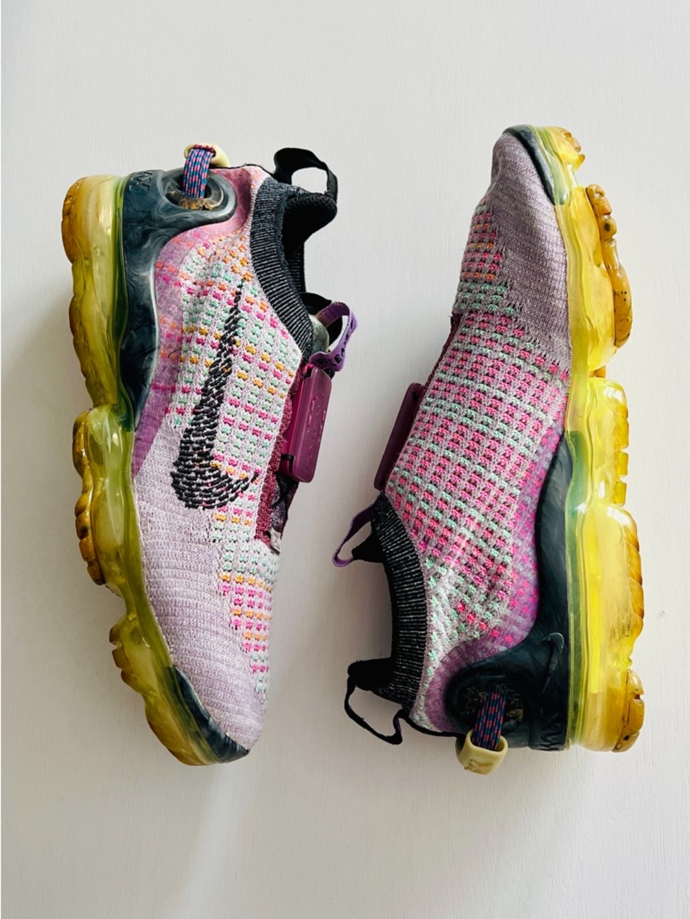 Nike Air VaporMax 2020 Flyknit Violet Ash Multicolor women’s size 6.5y
